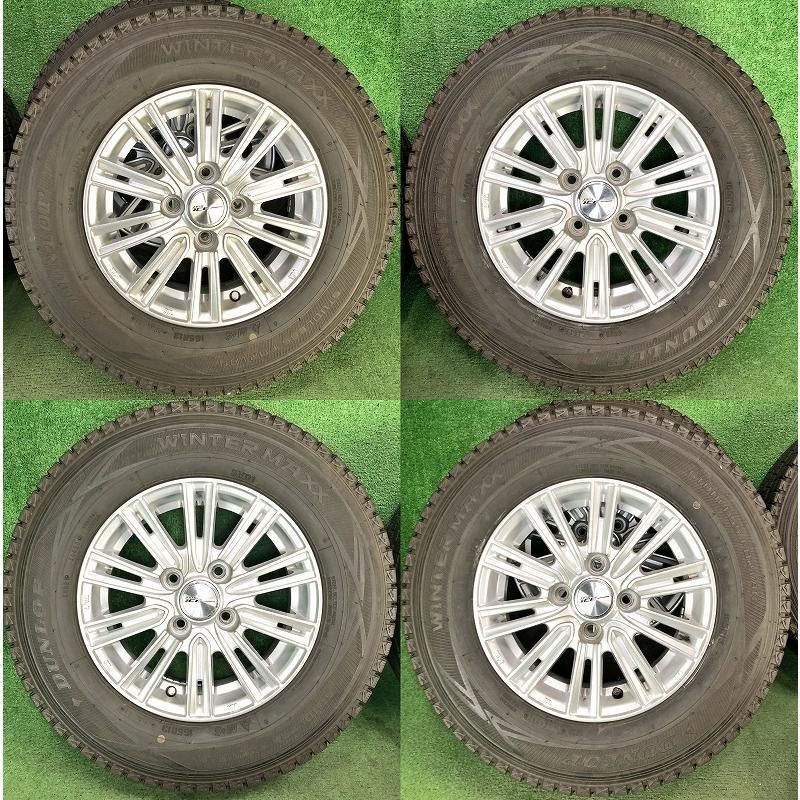 2017年製/2018年製 165R13 6PR LT ダンロップ WINTER MAXX SV01