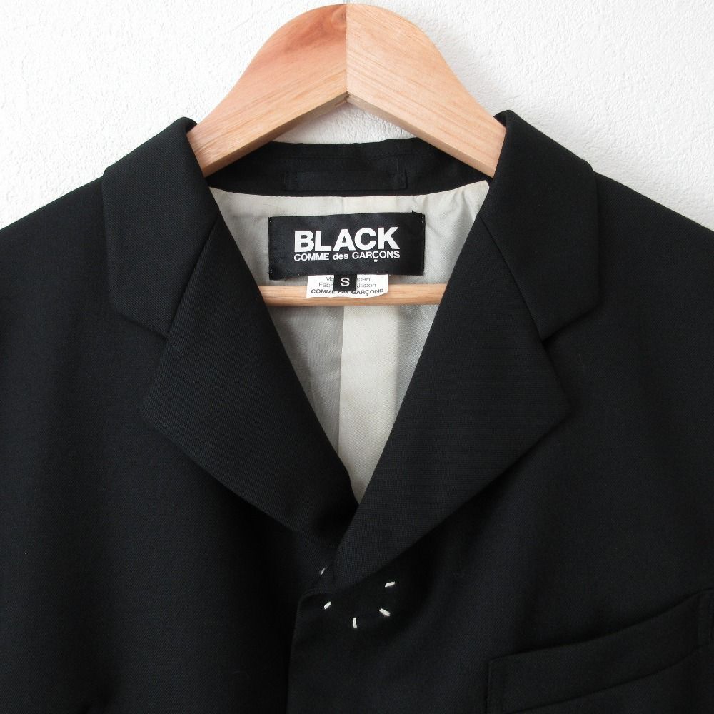 美品 11SS COMME des GARCONS ブラック コムデギャルソン スナップ