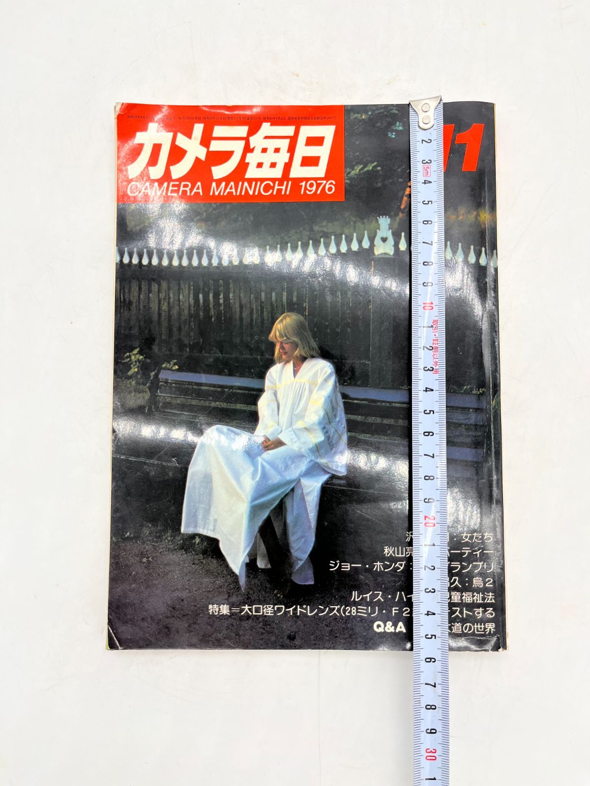 毎日新聞社 カメラ毎日 1976 昭和51年 11月 発行 雑誌 冊子 本