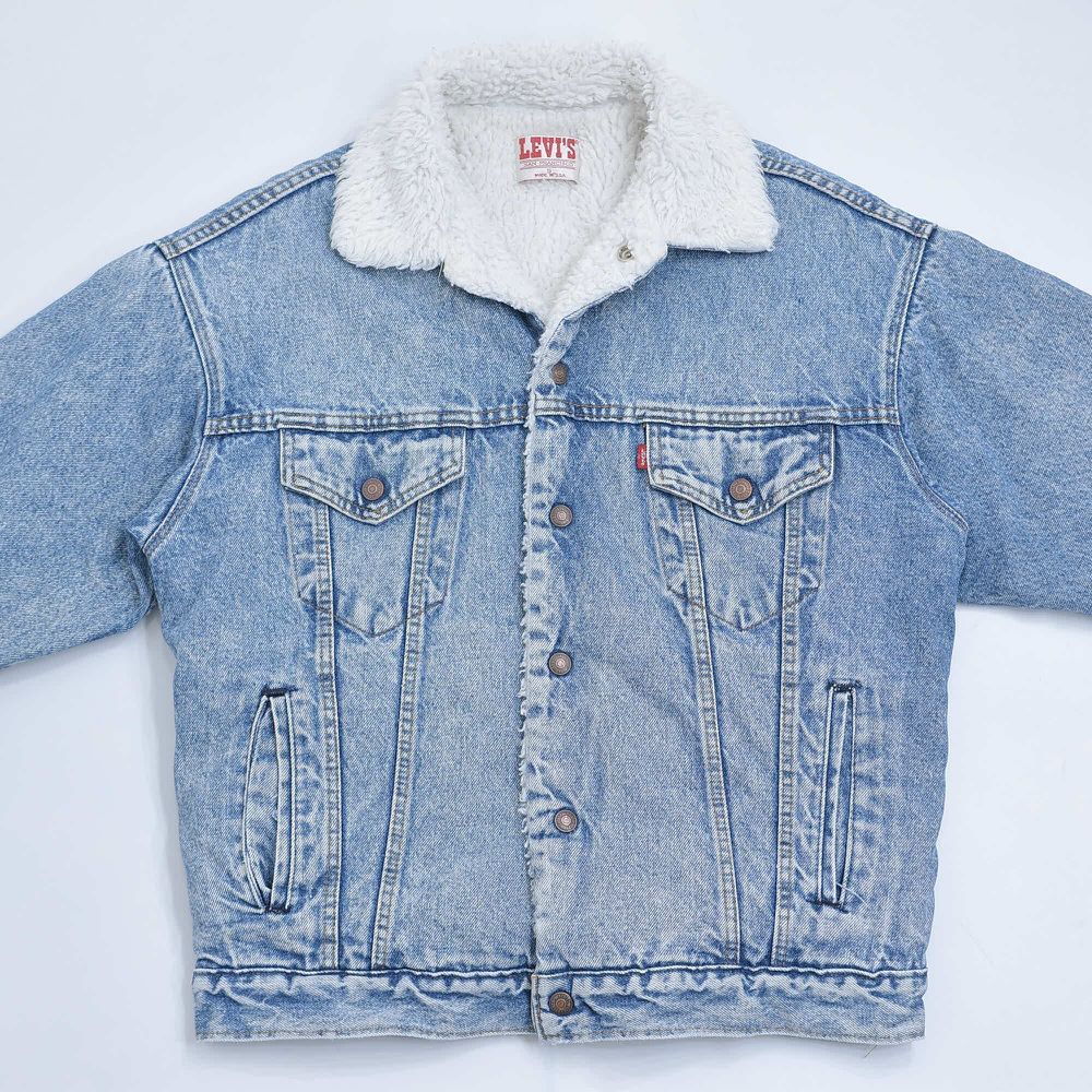 80s Levi's70609 リーバイス アメリカ製 デニム ボア トラッカー