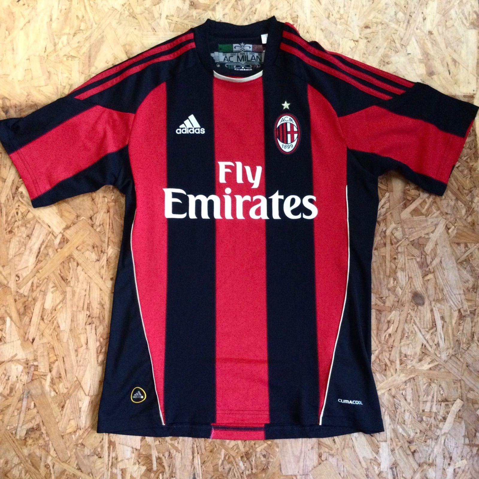 adidas アディダス AC MILAN Fly Emirates ユニフォーム Mサイズ