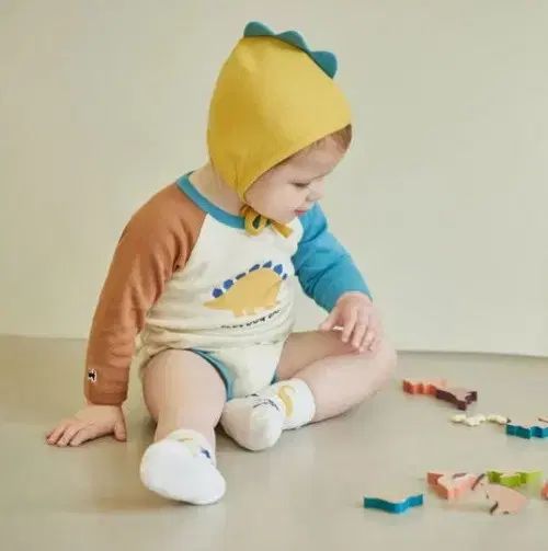 ブルードッグ ボディスーツ ＋ ボンネット 帽子 セット 新品