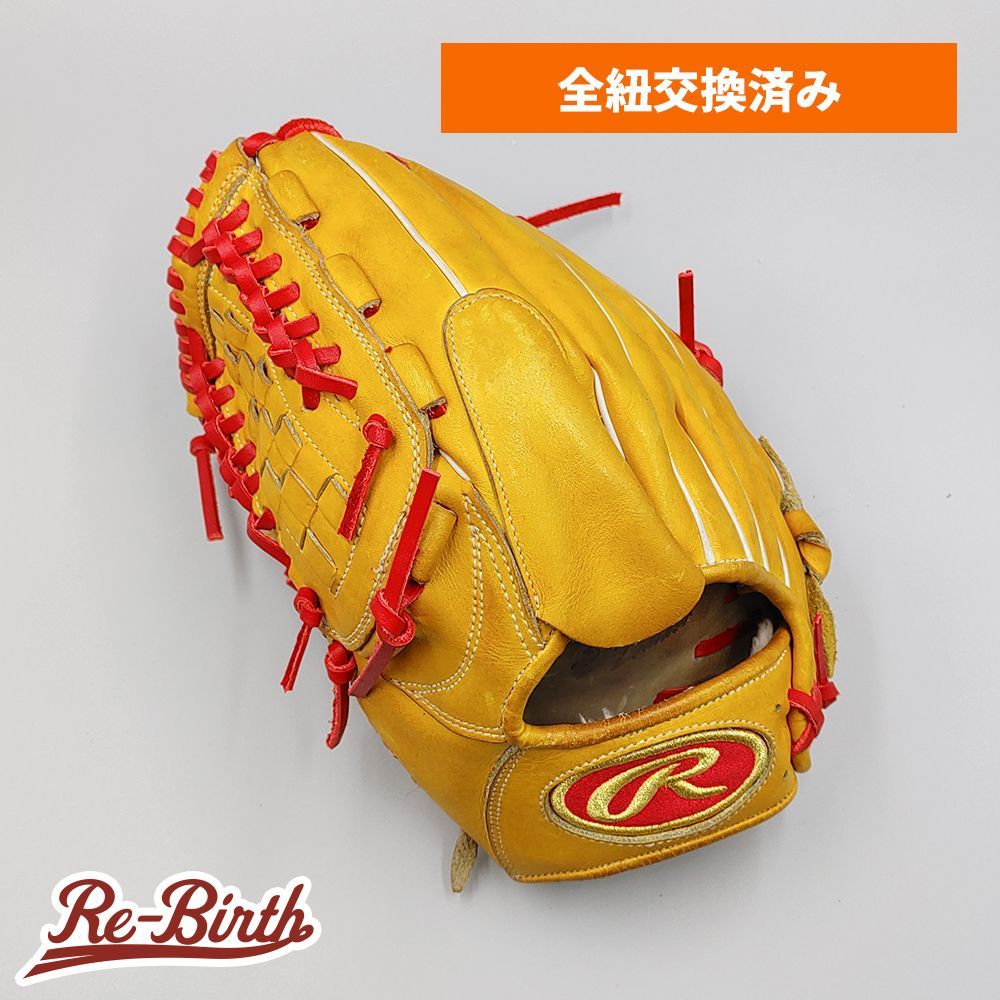 全紐交換済み ローリングス 軟式グローブ | 投手用 型付け済み Rawlings グラブ WE1356