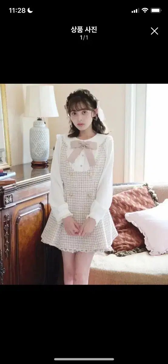 LIZLISA リズリサ ツイードセットアップ 量産型 ♡2023♡Summer♡ *⑅୨୧ LIZ LISA Jirai fashion ୨୧