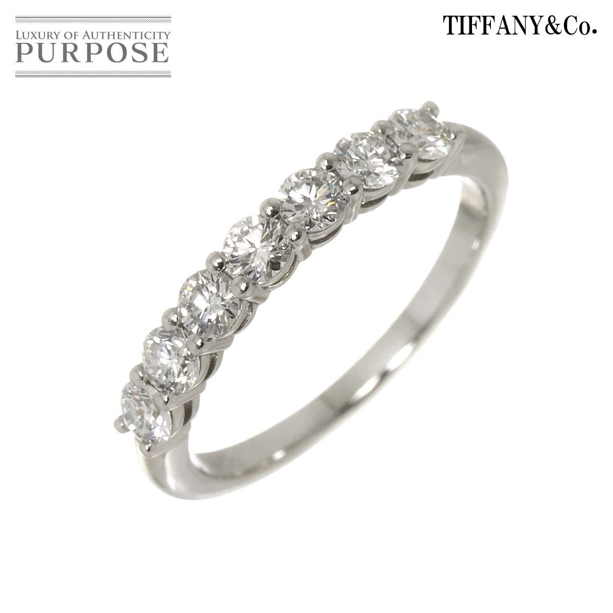 ティファニーの指輪11号 TIFFANY&Co. ティファニー リング Tワン 11号 K18PG 指輪 BLJ