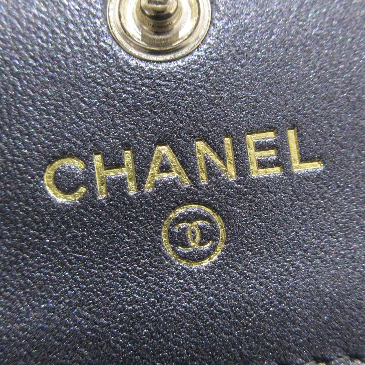 CHANEL(シャネル) 3つ折り財布美品 マトラッセ AP3328
