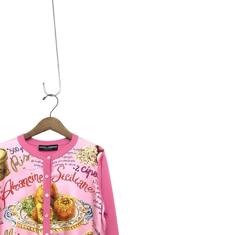 Dolce & Gabbana 40 シルクカーディガン Dolce&Gabbana ドルチェ＆ガッバーナ シルク カーディガン