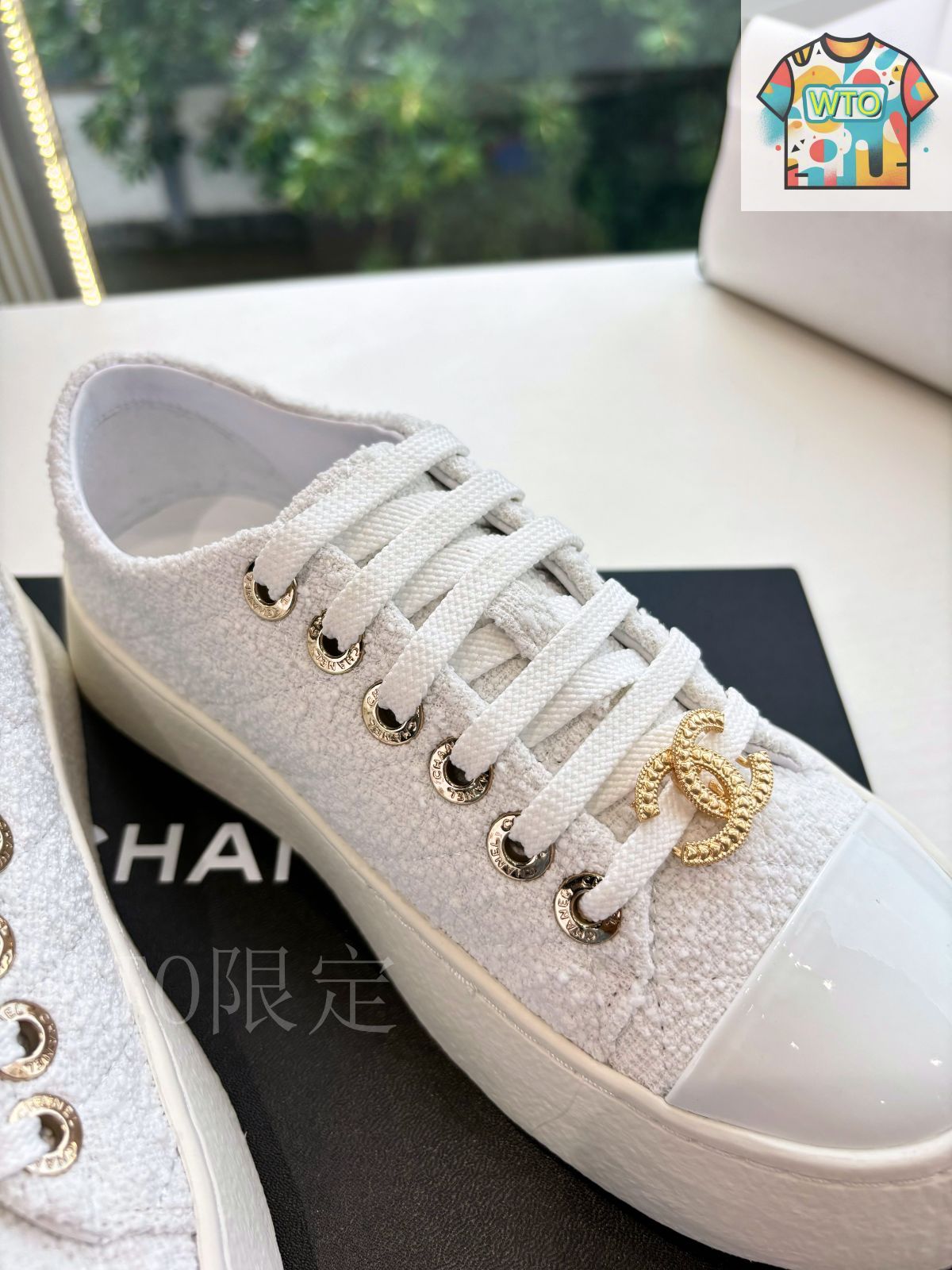 専用　CHANEL シャネルシューズ 定番人気】CHANEL スニーカー カジュアル バイカラー (CHANEL
