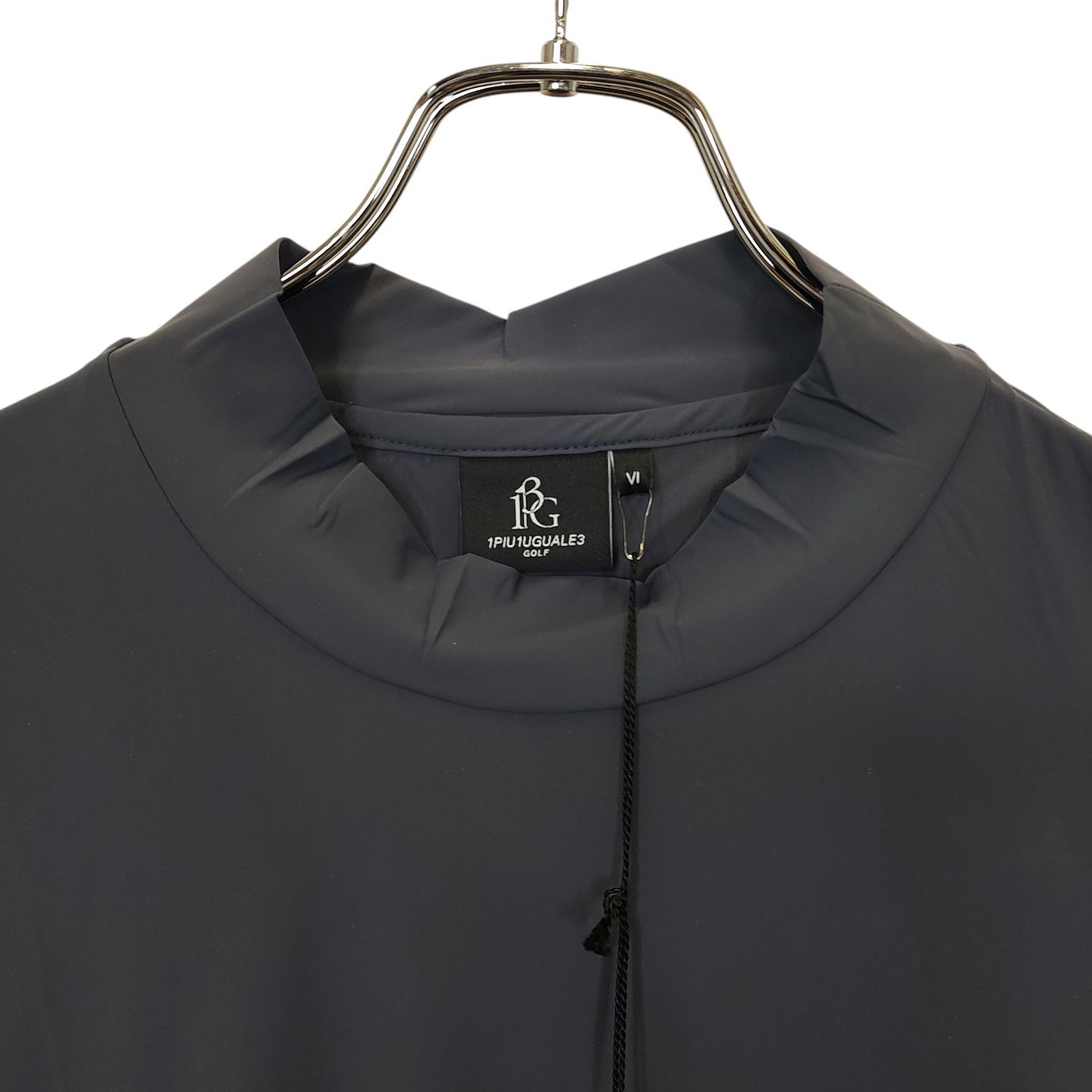 新品 1piu1uguale3 GOLF ロゴ モックネックシャツ(Ⅵ/XL)Ⓗ メンズゴルフ ポロシャツ モックネック | 1PIU1UGUALE3 GOLF