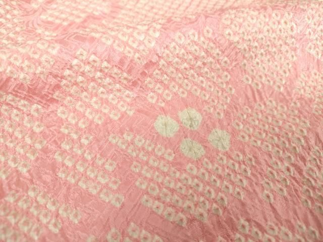 平和屋着物●豪華振袖 総絞り 青海波花文 正絹 DAAY1509ps NICORILABO_COM