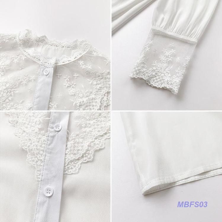 ブラウス レディース 長袖 シフォン シャツ レース 刺繍 Vネック シースルー ゆったり カジュアル 韓国風 上品 大人 通勤 OL 春秋 おしゃれ Amazon | [Atopddan] レース ブラウス レディース 春秋 シフォン