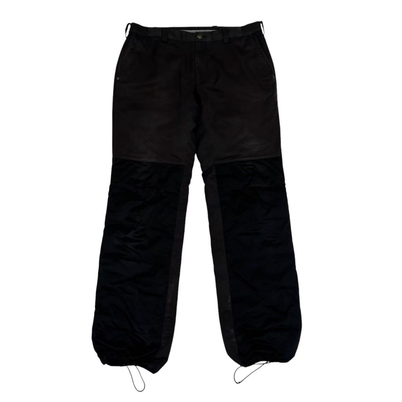Munsingwear マンシングウェア 冬用ゴルフパンツ 黒 ウェア 厚手 長 