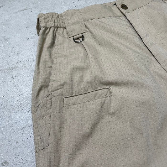 CQR 民間品 ミリタリー カーゴパンツ ダブルニー リップストップ