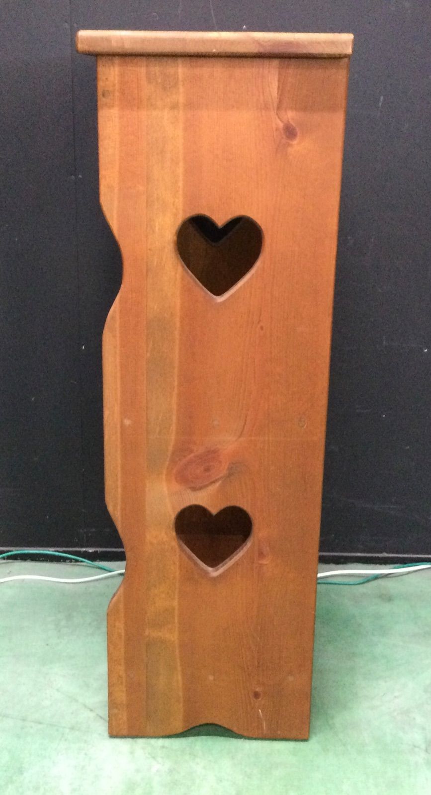 棚 ラック カントリー インテリア 木製 スパイスラック 木製 ひのき カントリーハート 三段ラック 収納