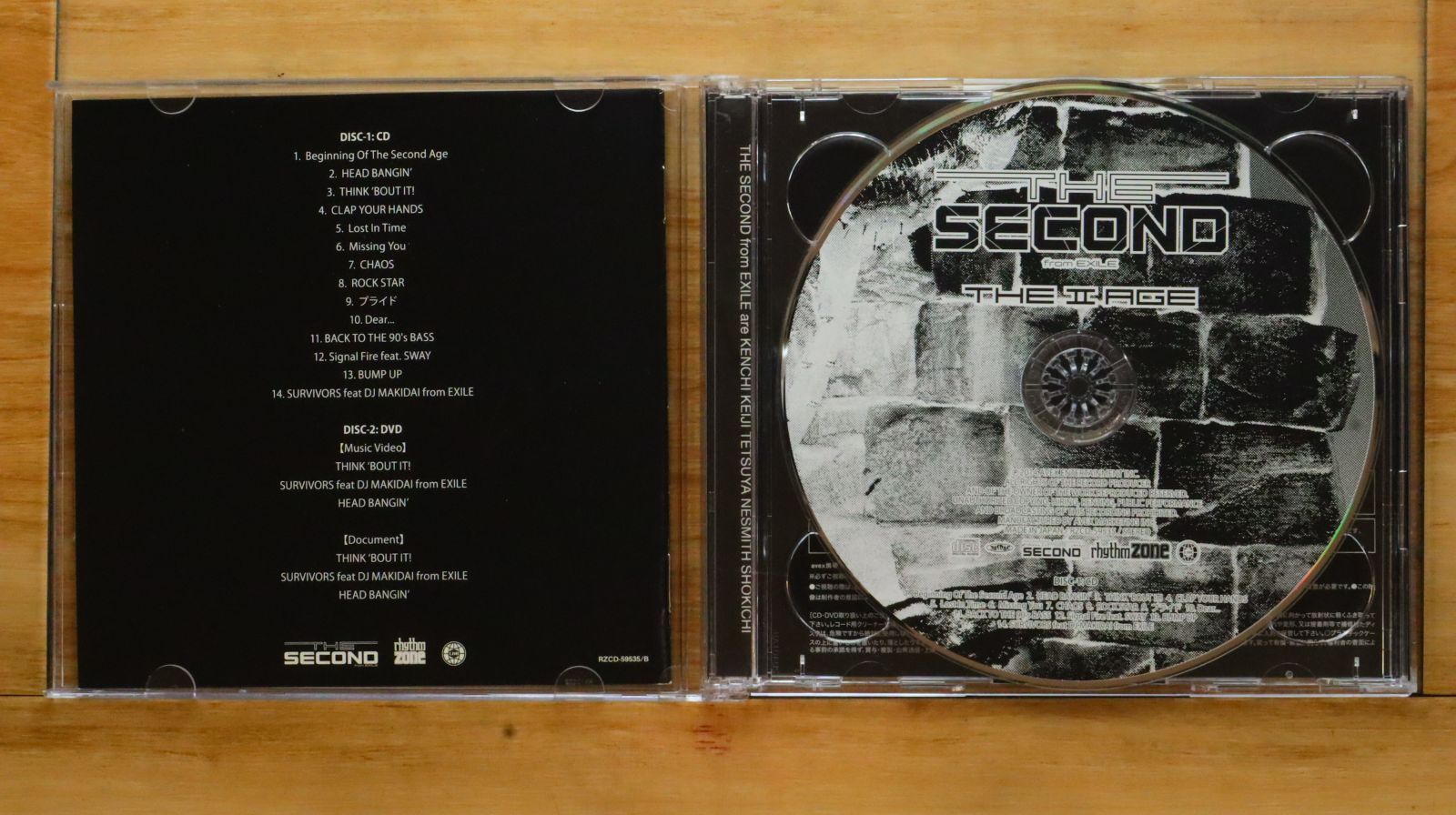 国内盤CD☆エグザイル・ザ・セカンド/EXILE THE SECOND□ THE II AGE