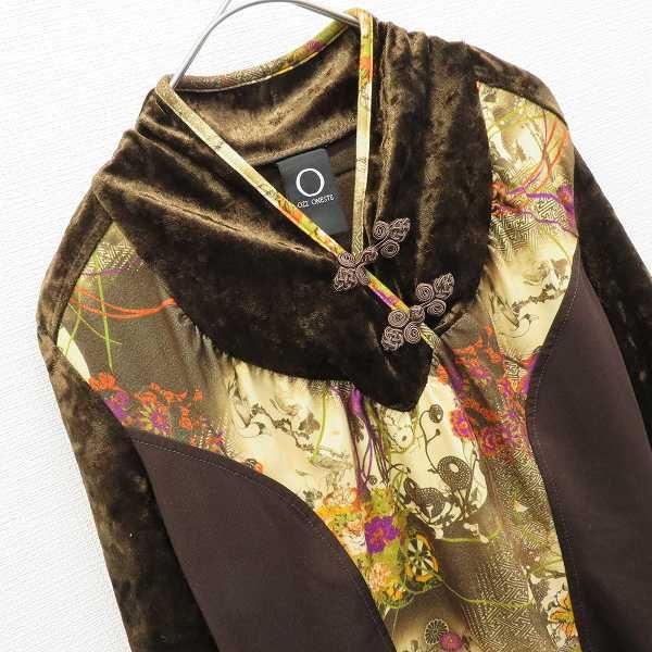 OZZ ONESTE オッズオネスト カットソー トップ ベロア a965322