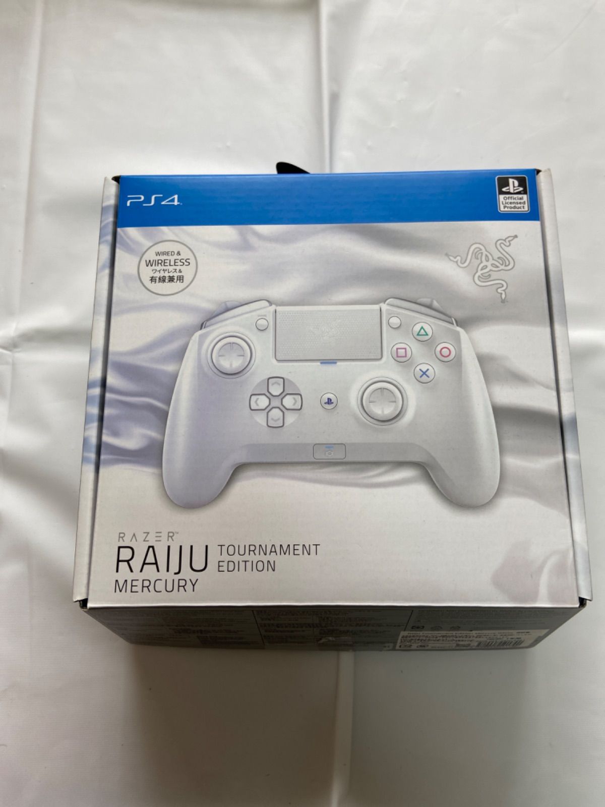 PS4コントローラー Raiju Tournament Edition Mercury White ⑥ www