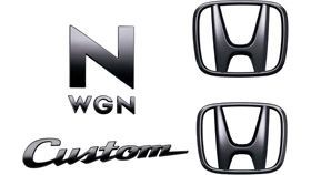 【Honda純正】N-WGN Custom ブラックエンブレム