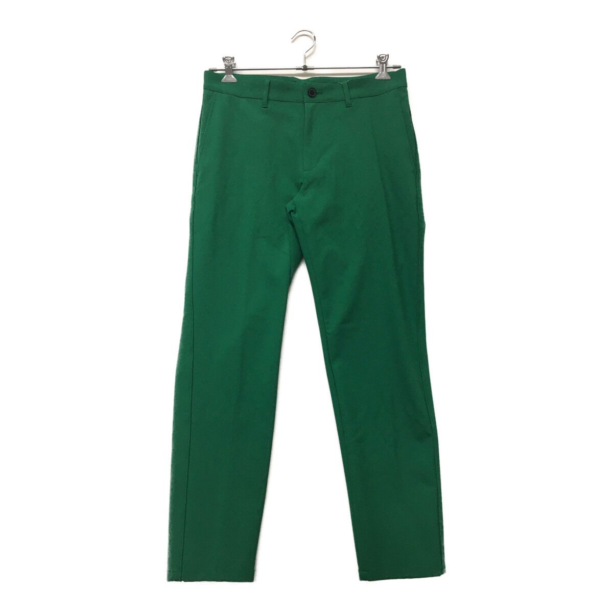  メンズ ジュン＆ロペ JUN&ROPE パンツ M 緑 グリーン シンプル ストレッチ 春秋