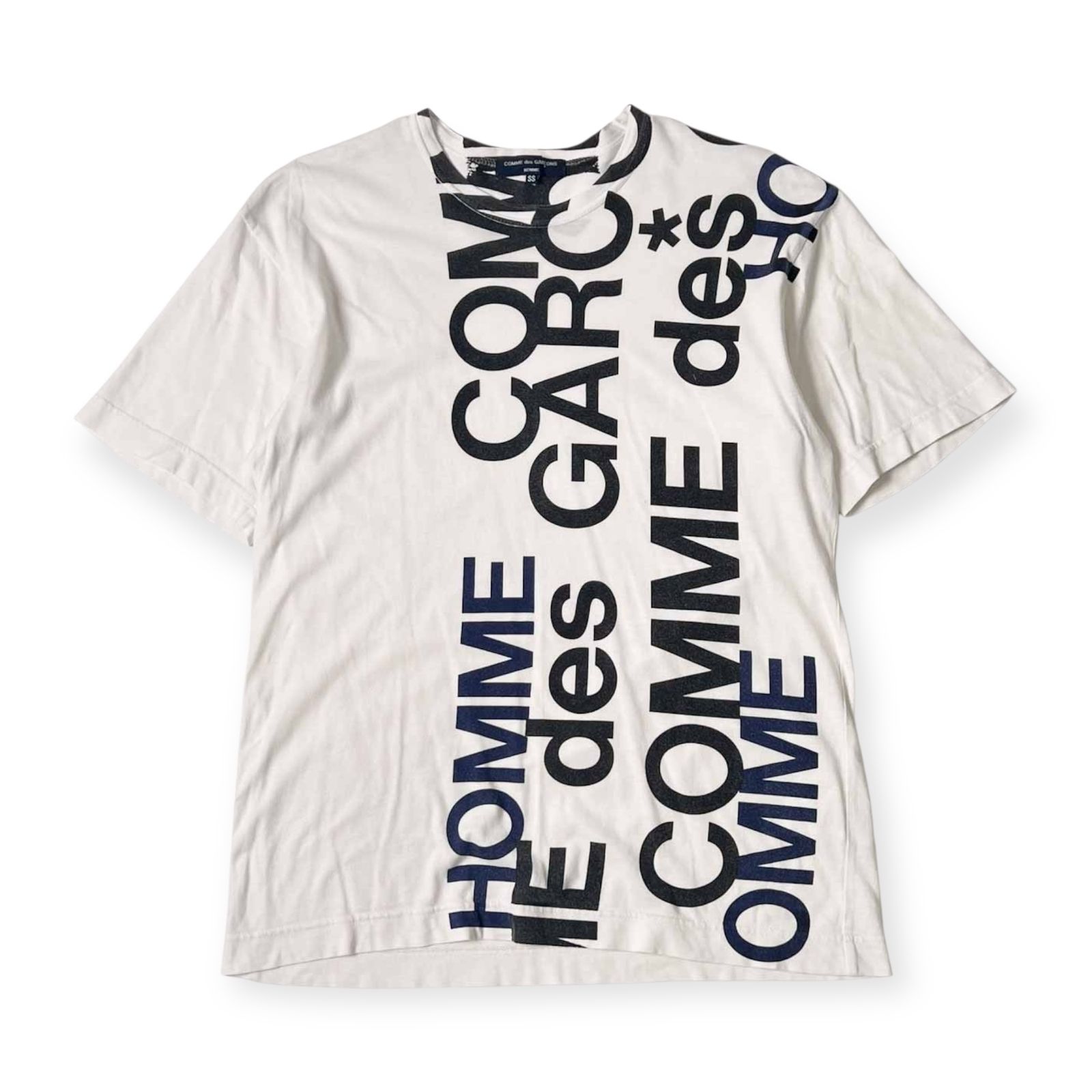 COMME des GARCONS HOMME コムデギャルソン ロゴデザイン 半袖 Tシャツ 