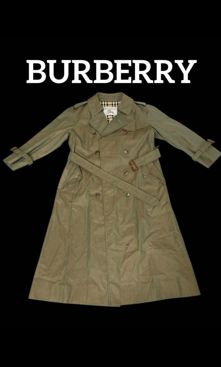 Burberry 玉虫色 ヴィンテージ トレンチコート 1枚 袖 菅田将暉も着用