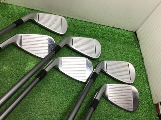 良品】ピン i500 金ドット メンズアイアンセット 7本 スチール S 良品