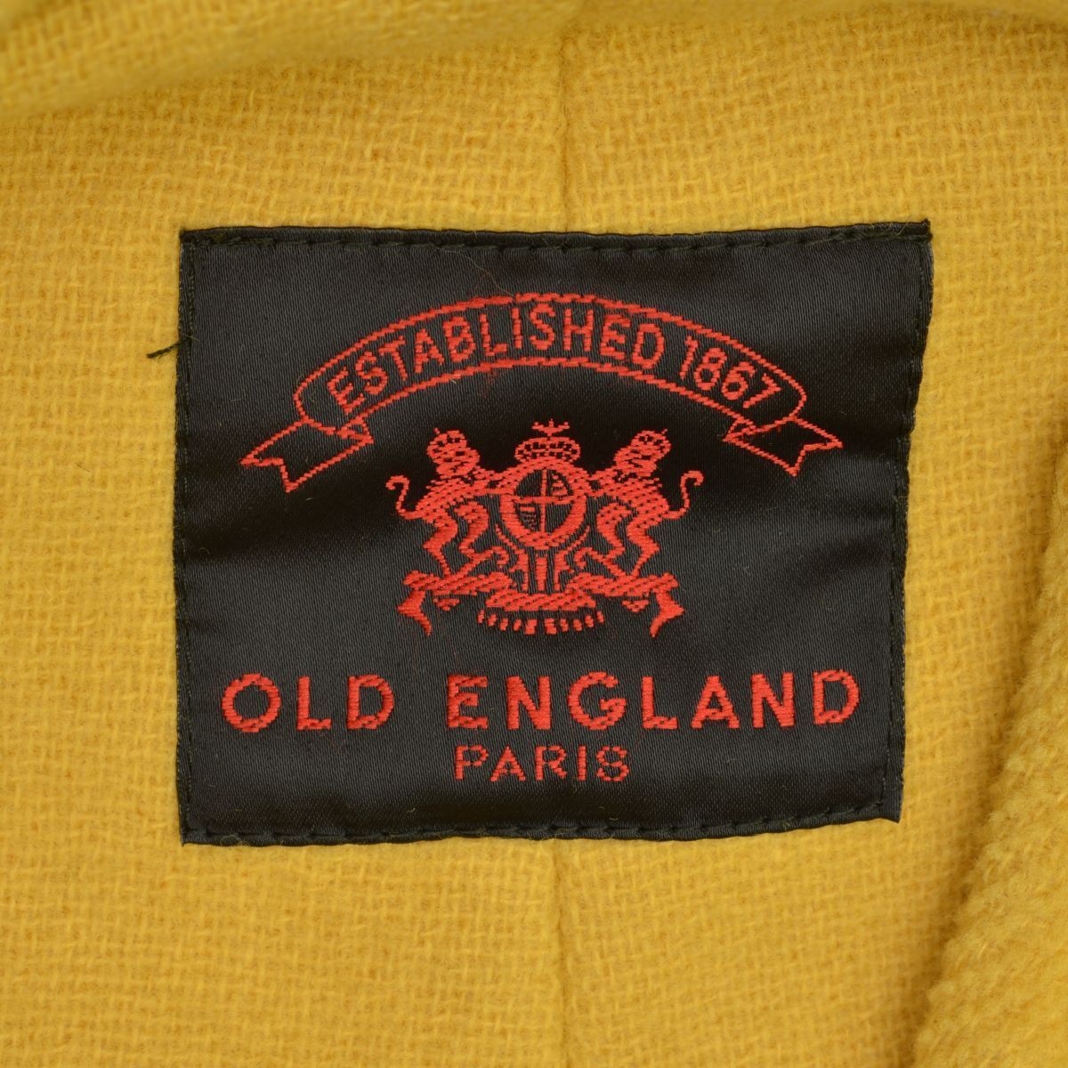 OLDENGLAND】英国製 ヘリンボーンウールダッフルコート - メルカリ