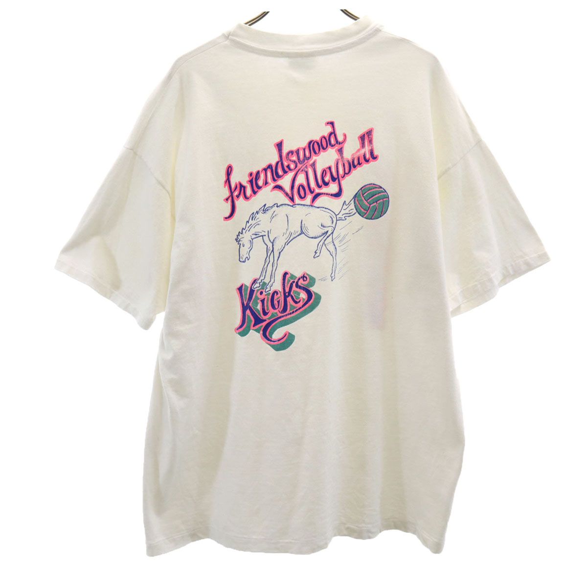 Hanes ヘインズ 80s 90s オールド USA製 バレーボール 半袖 T