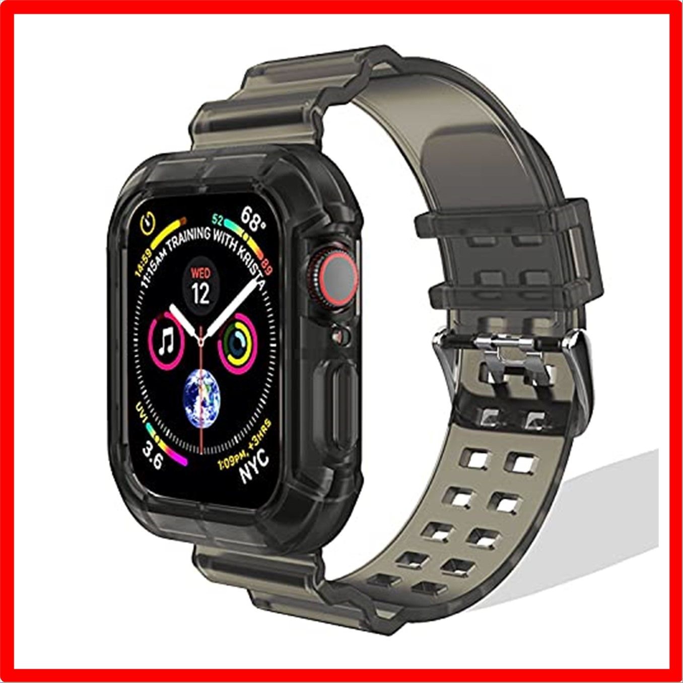 Apple Watch バンドベルト ブラック 42 44mm - 通販 - guianegro.com.br