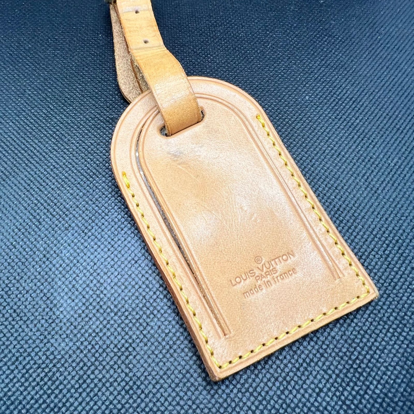 男性に人気！ LOUIS メルカリ - ヌメ革 ネームタグ ルイヴィトン VUITTON 旅行かばん・小分けバッグ
