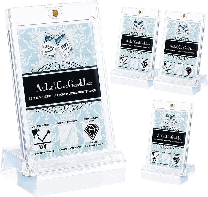 ALiLEo カードローダー マグネットローダー カードスタンド カードホルダー 35pt ポケカ トレカ用