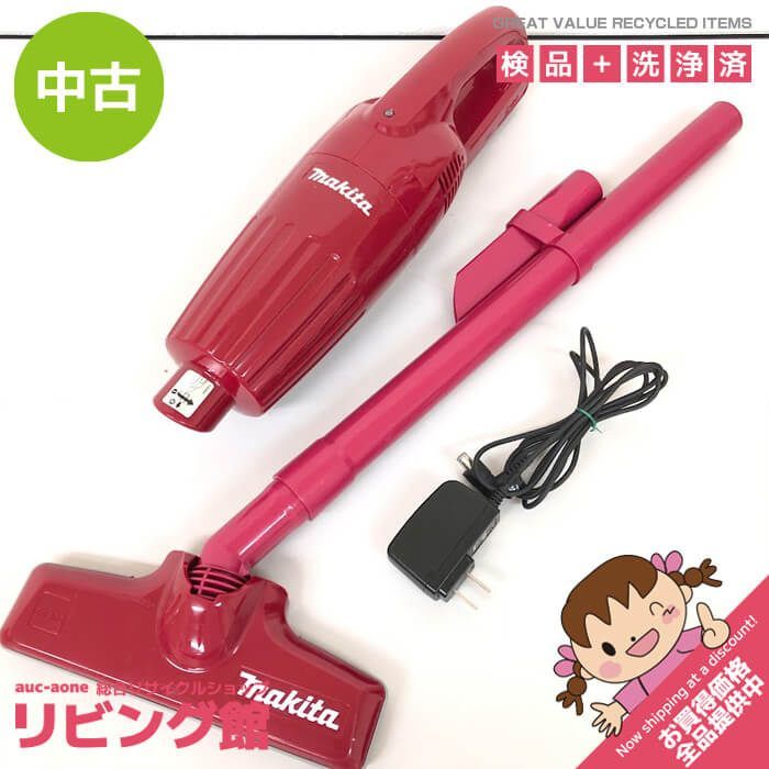 ss7828 【中古】 マキタ 充電式クリーナー CL110D レッド makita