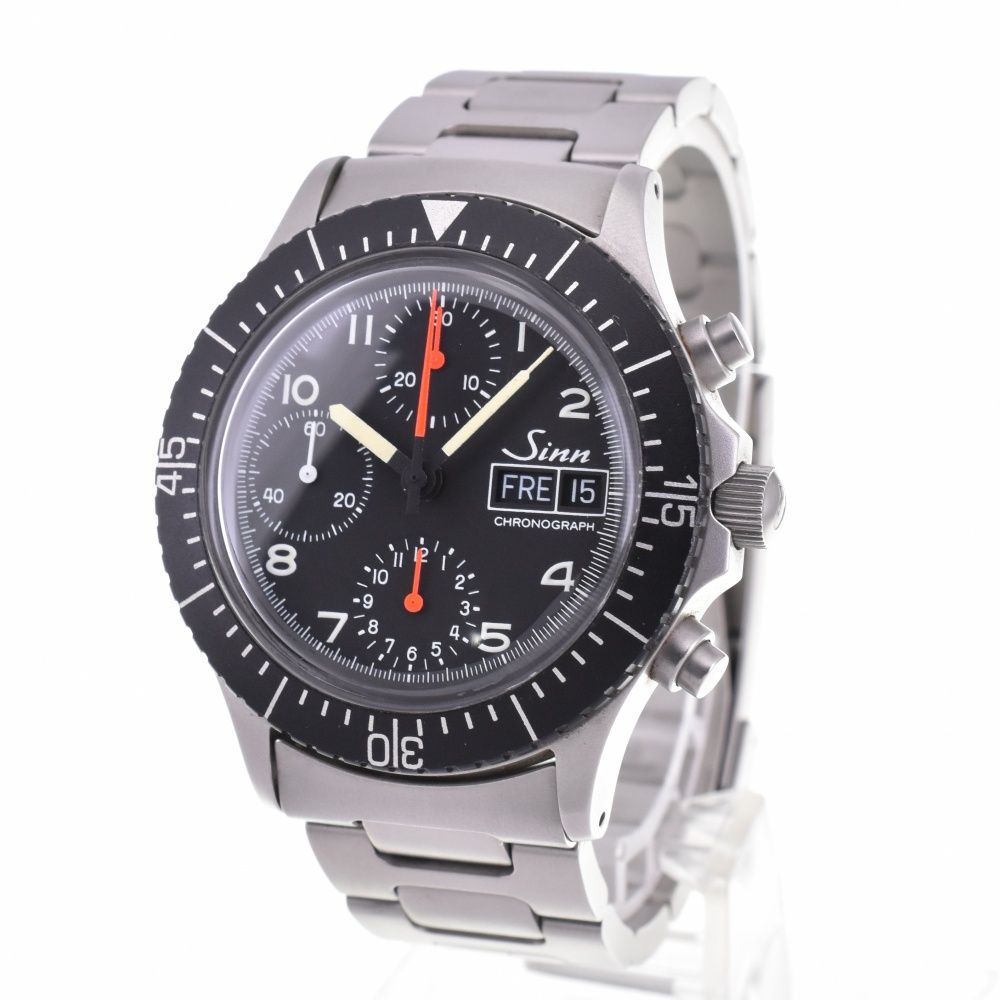 パルプンテ ジン Sinn 256.P 256 シリーズ クロノグラフ デイデイト Cal