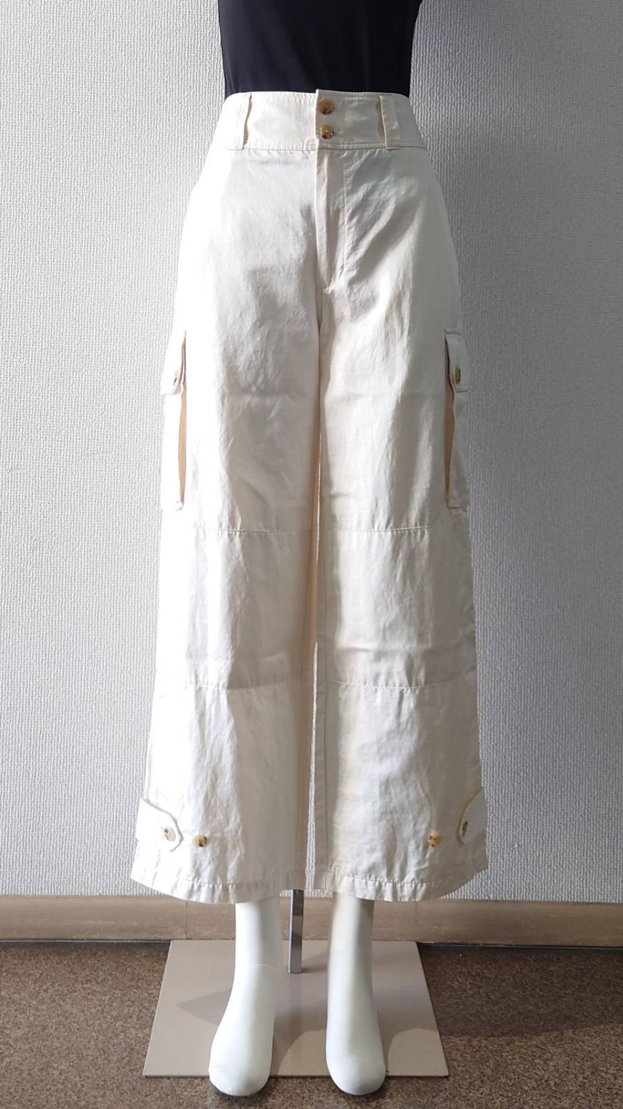 LAUREN RALPH LAUREN M-47 Type” コットン×レーヨン カーゴパンツ サイズ4