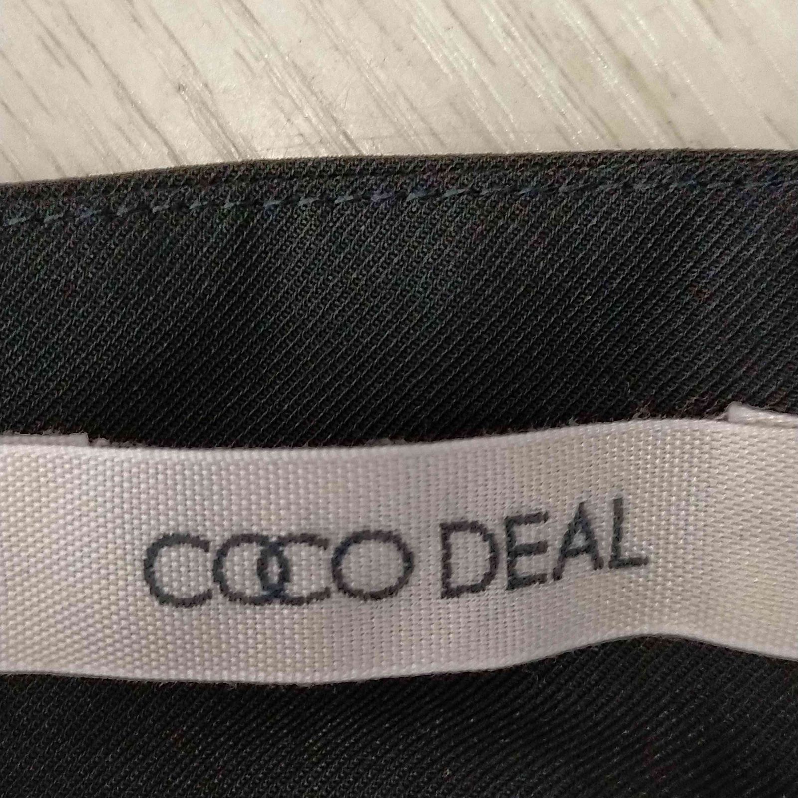 ココディール COCO DEAL テープフリルワイドパンツ レディース 1