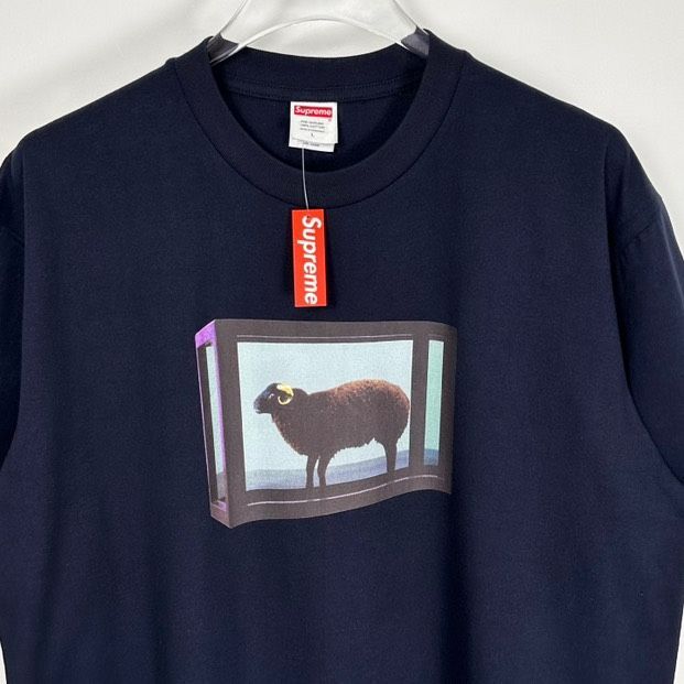 Supreme 2025SS DAMIEN HIRST BLACK SHEEP TEE くろい T シャツ
