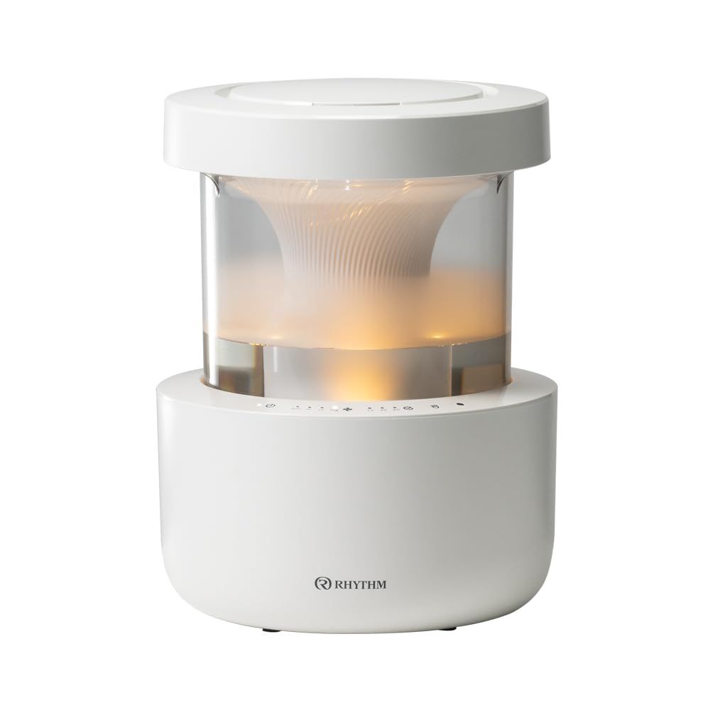 リズム RHYTHM 加湿器 超音波式 タンク乾燥機能 10畳対応 タンク容量 2.2L MIST 350 ライトグレー 9YYA29RH08