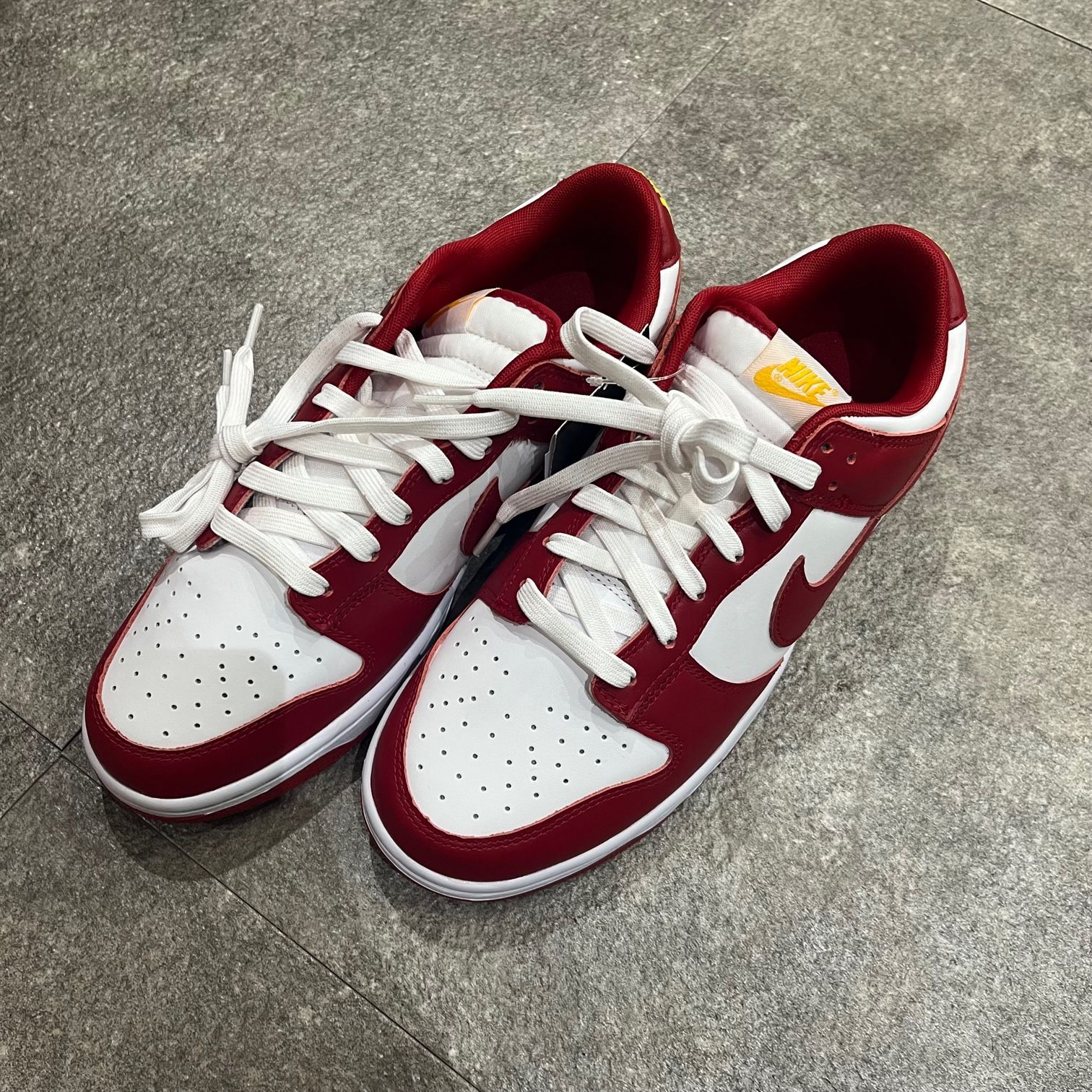 国内正規 新品 NIKE DUNK LOW RETRO GYM RED/WHITE ナイキ ダンク ロー レトロ ジム レッド/ホワイト  DD1391-602 スニーカー 28cm　64144A