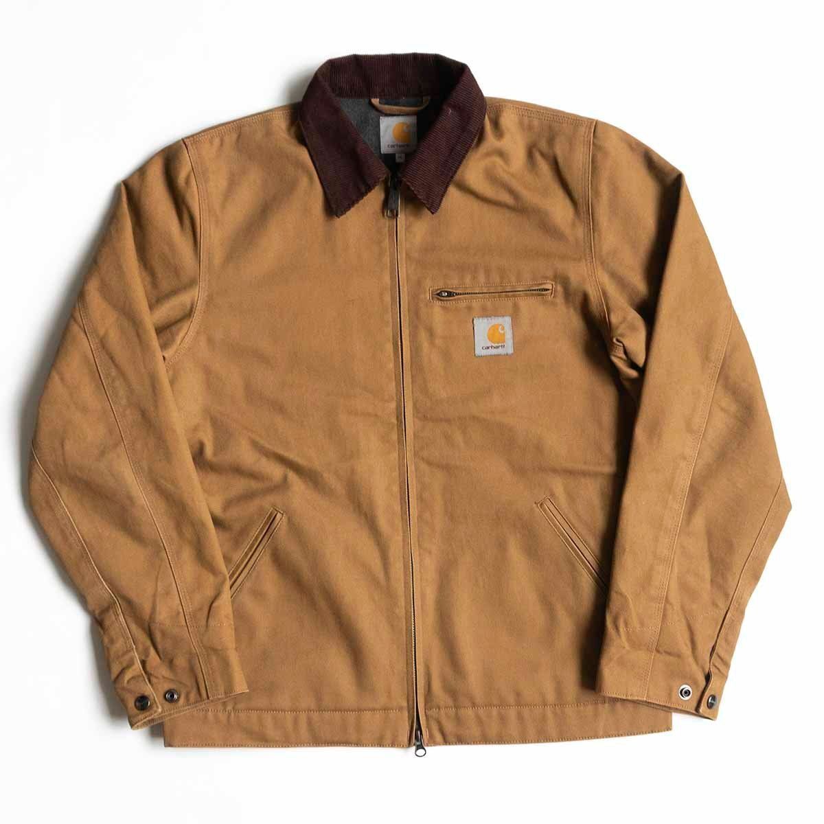 極美品】Carhartt【デトロイトジャケット】40 ブラウン ダック 