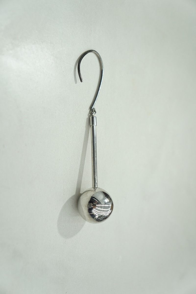 Mikage shin ミカゲシン Ball - Long Chain Ear Cuff 軽量 ボール ロングチェーン イヤーカフ イヤリング ピアス シルバー 224P 4