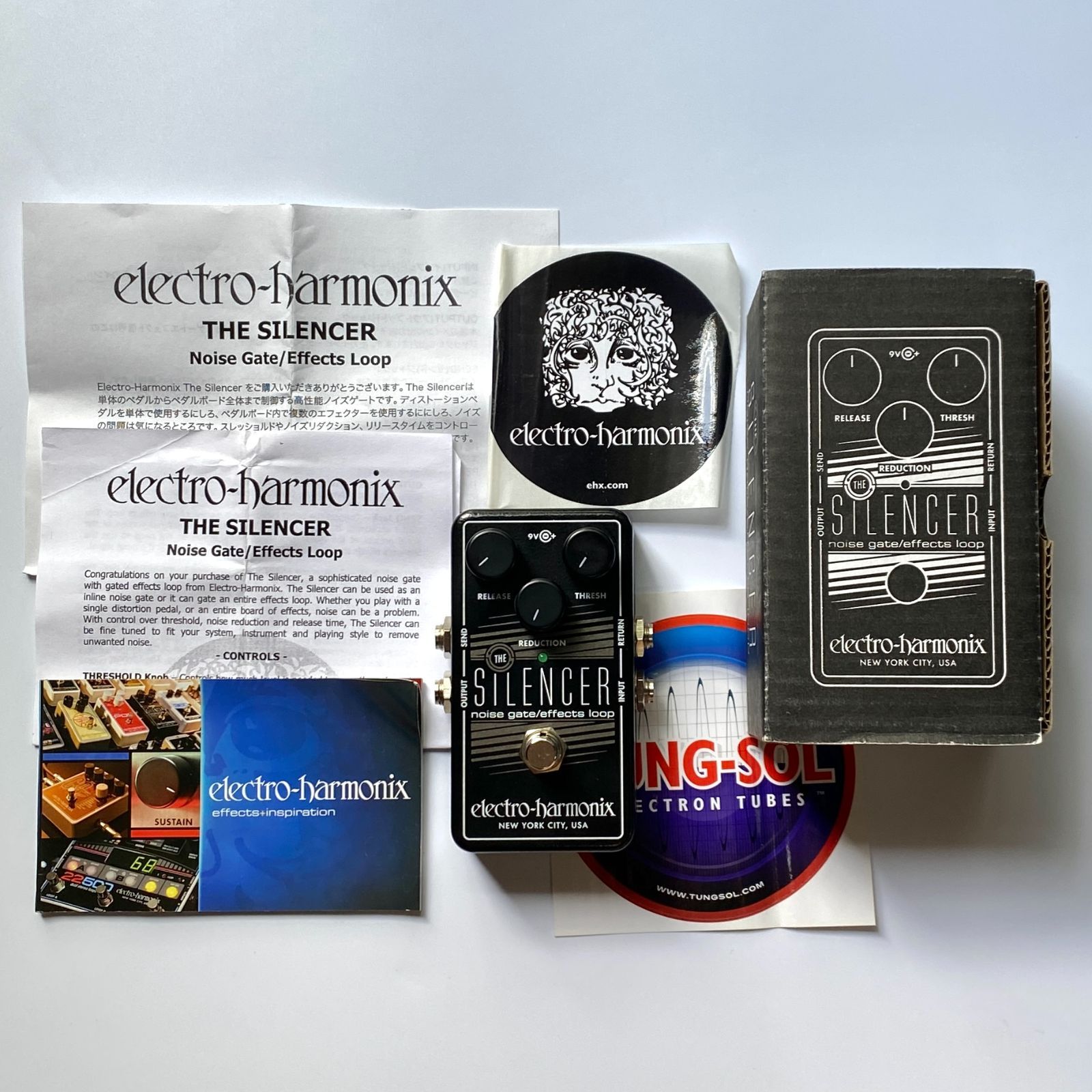 美品 Electro-Harmonix Silencer ノイズゲート エレハモ