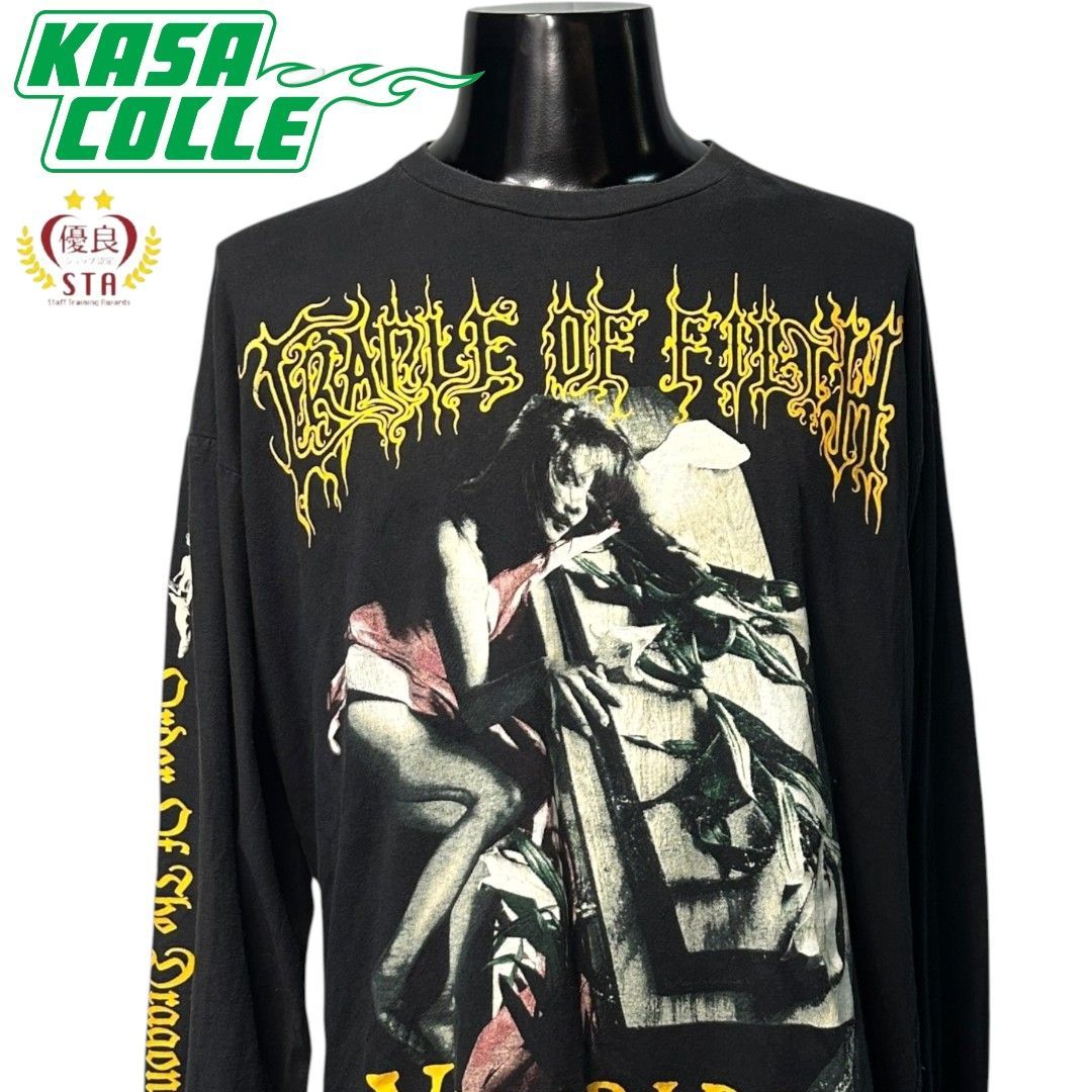 ③CRADLE OF FILTH ロング Tシャツ 超希少 XL オーバーサイズ ③CRADLE OF FILTH ロング Tシャツ 超希少 XL オーバーサイズ