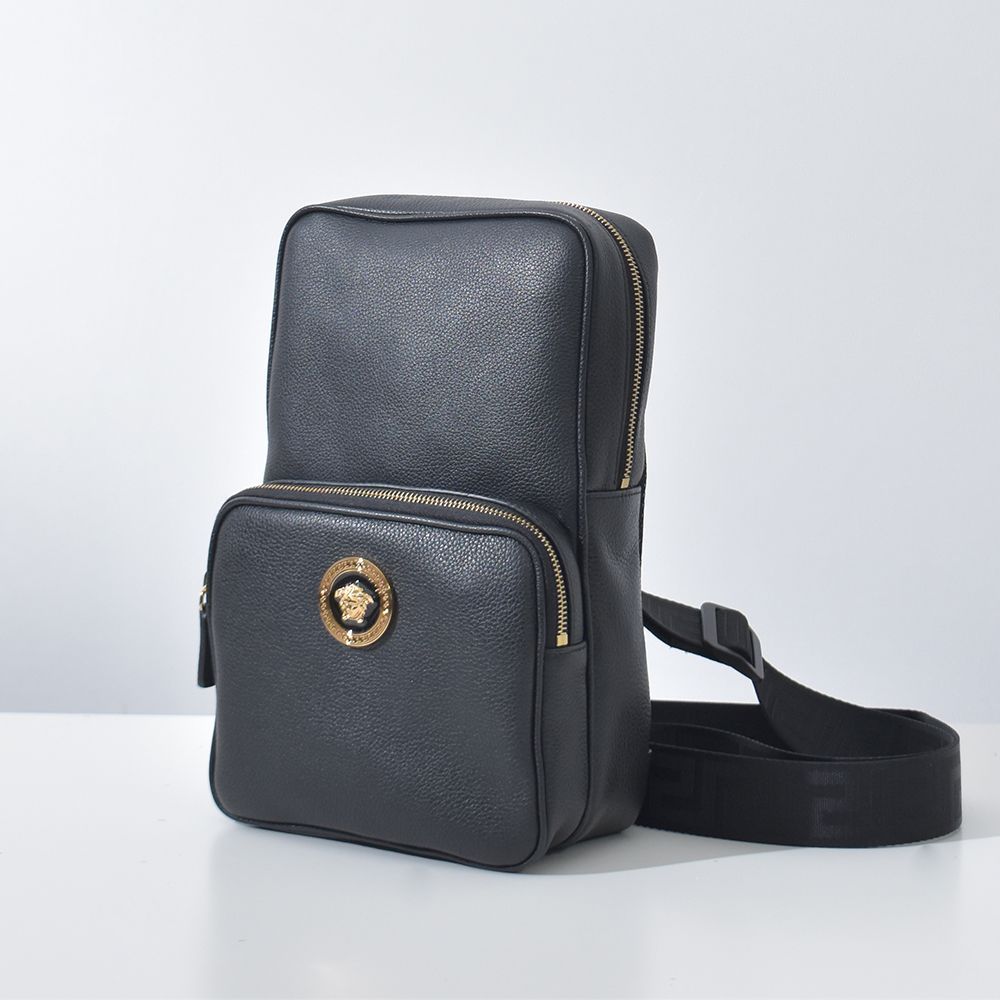 VERSACE ショルダーバッグ スリング カーフレザー メデューサ