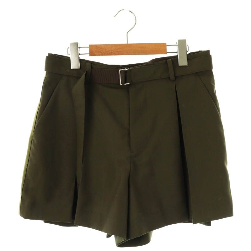 サカイ sacai 24年製 Suiting Shorts キュロット ショートパンツ