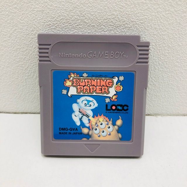 ゲームボーイ バーニングペーパー ソフトのみ【F3834-007】051 - メルカリ
