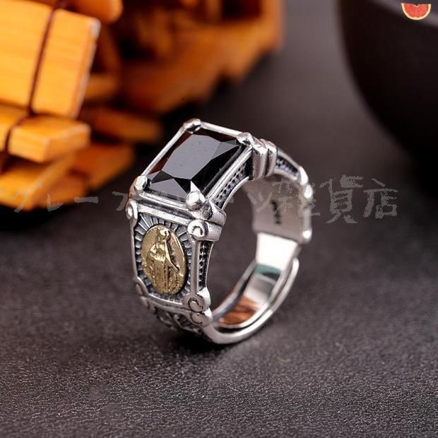 メキシコ 925 シルバー 大粒ブラックオニキス カボション ヴィンテージ カフ メキシコ 925 シルバー 大粒ブラックオニキス カボション