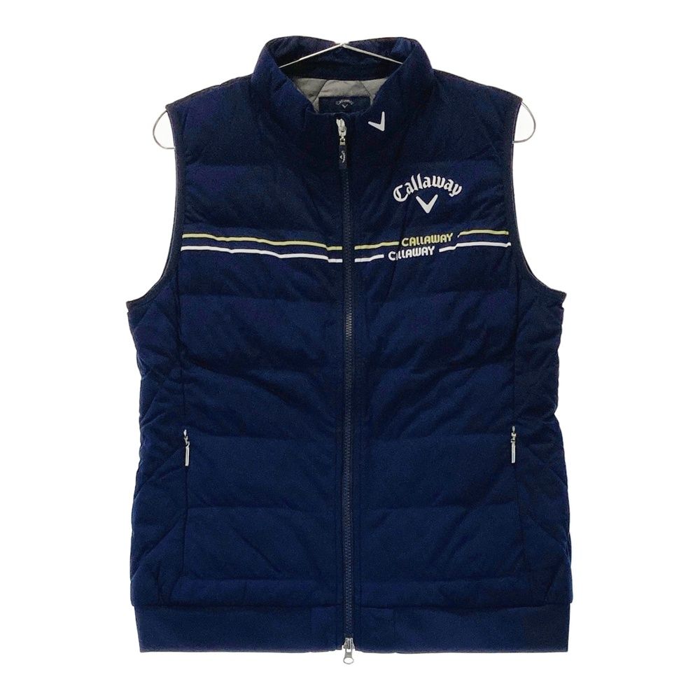 サイズ L CALLAWAY キャロウェイ 中綿ベスト ネイビー系 240101503953 ゴルフウェア レディース ストスト