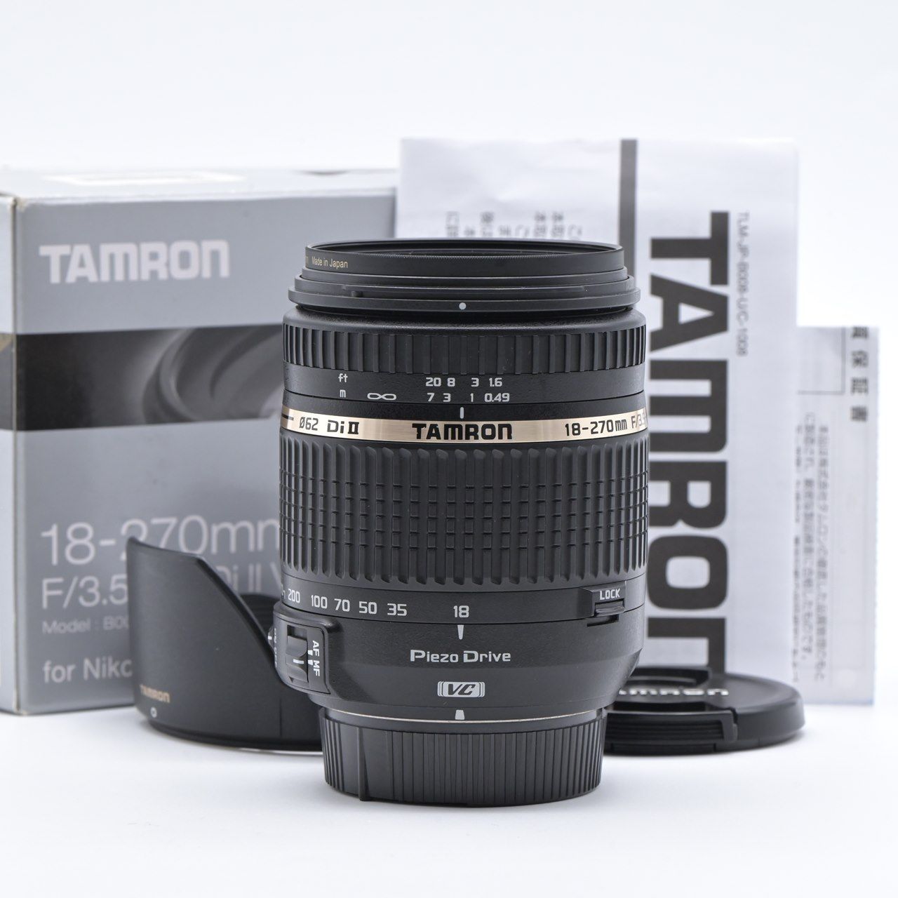 広角〜望遠 TAMRON 18-270mm B008E（キャノン用） Amazon.co.jp