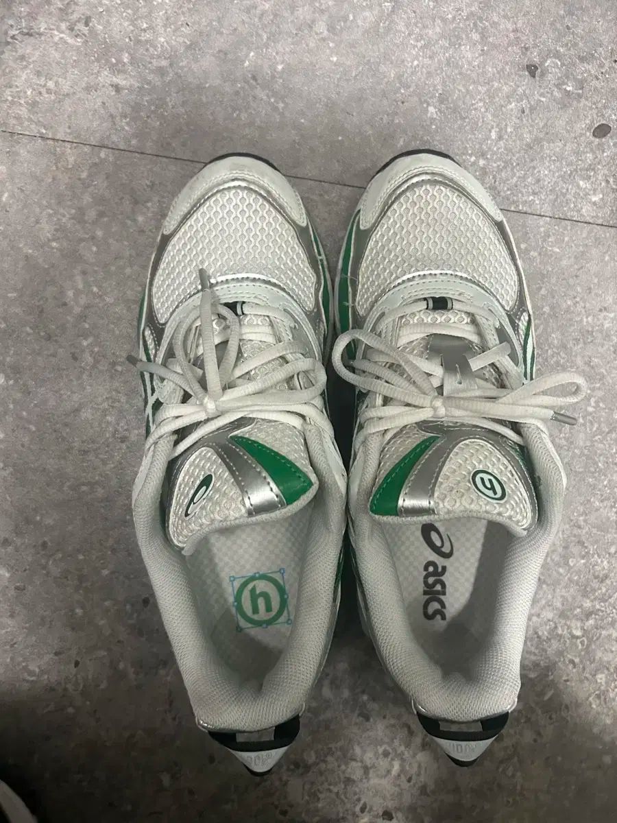 アシックス ヒデッドNY ゲル NYC 白 ジョリーグリーン WWW_NOITHATQUANGTHANH_NET