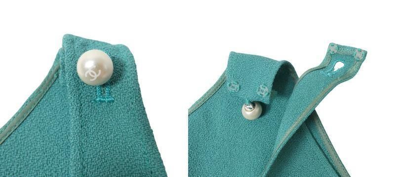 美品 CHANEL シャネル サイズ34 B4912 P47830 ココマーク レーヨン